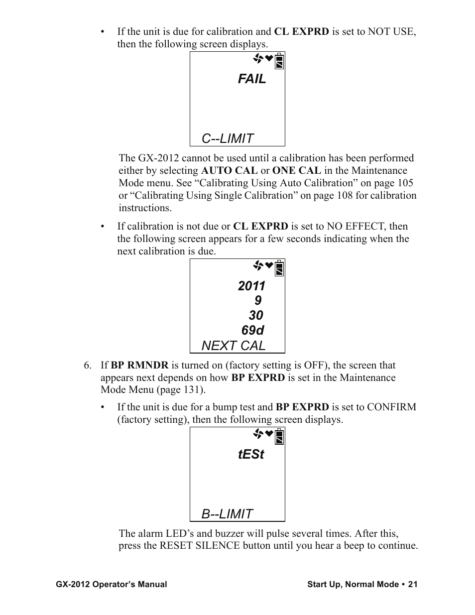 RKI Instruments GX-2012 Manual User Manual | Page 29 / 185
