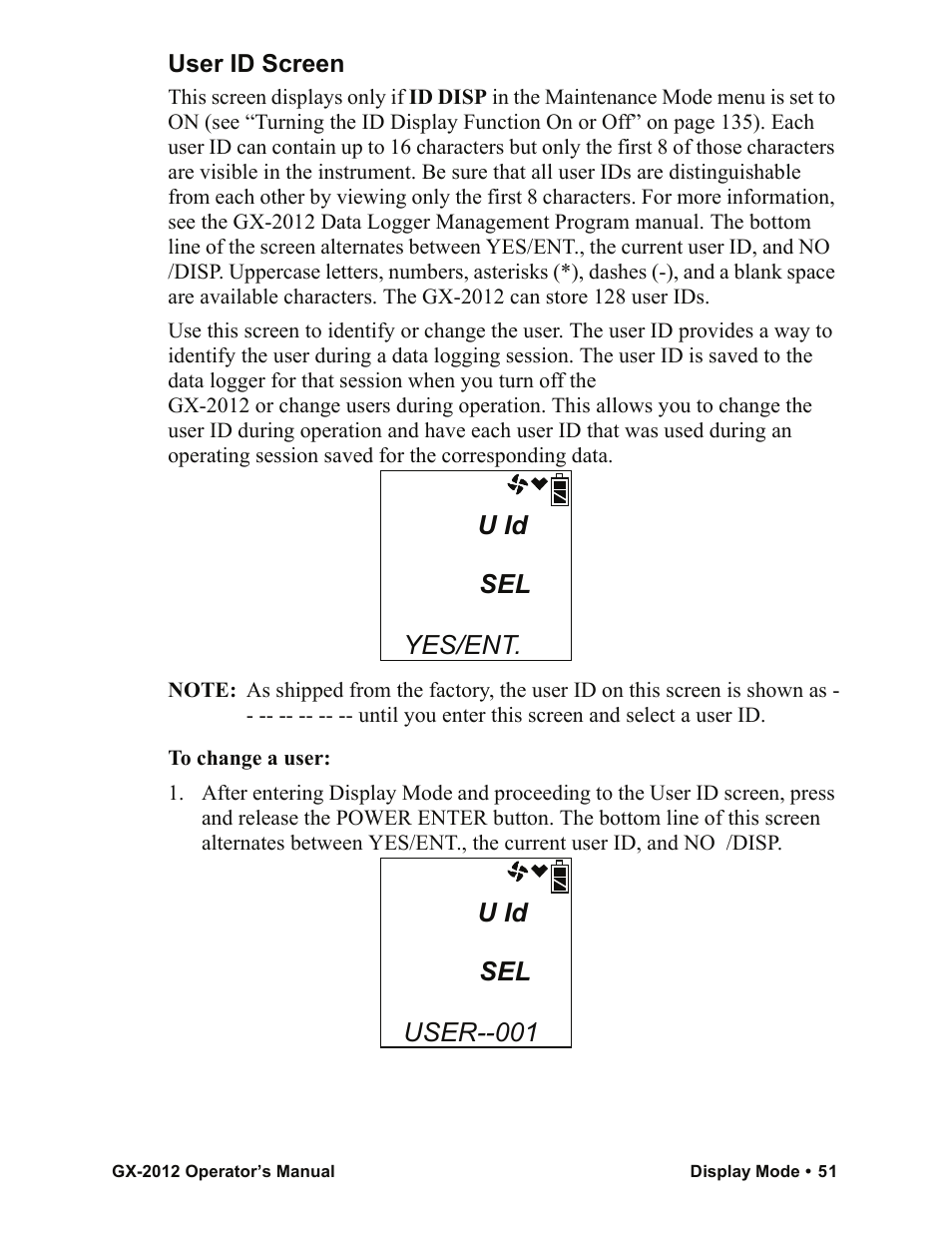 RKI Instruments GX-2012 Manual User Manual | Page 59 / 185