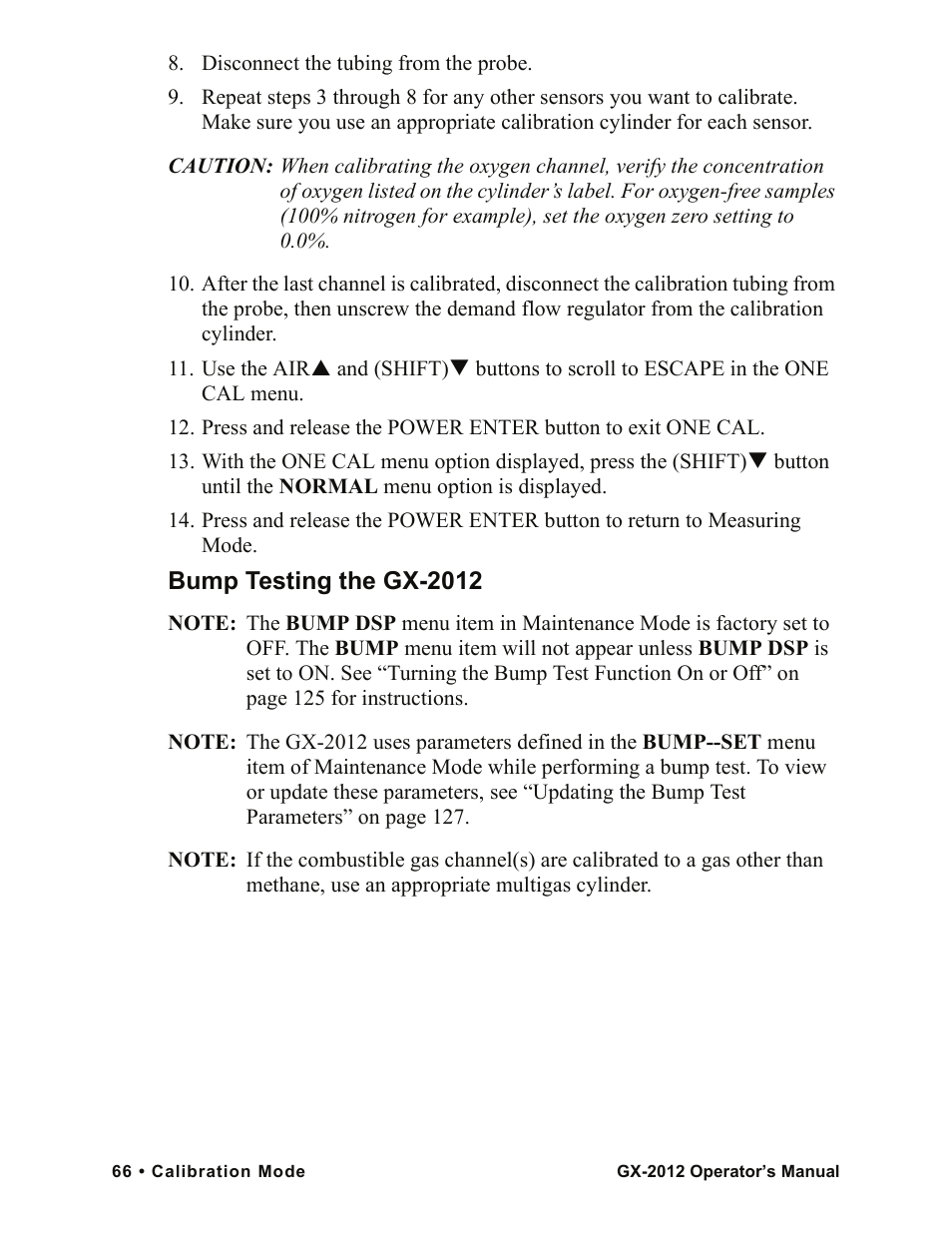 RKI Instruments GX-2012 Manual User Manual | Page 74 / 185