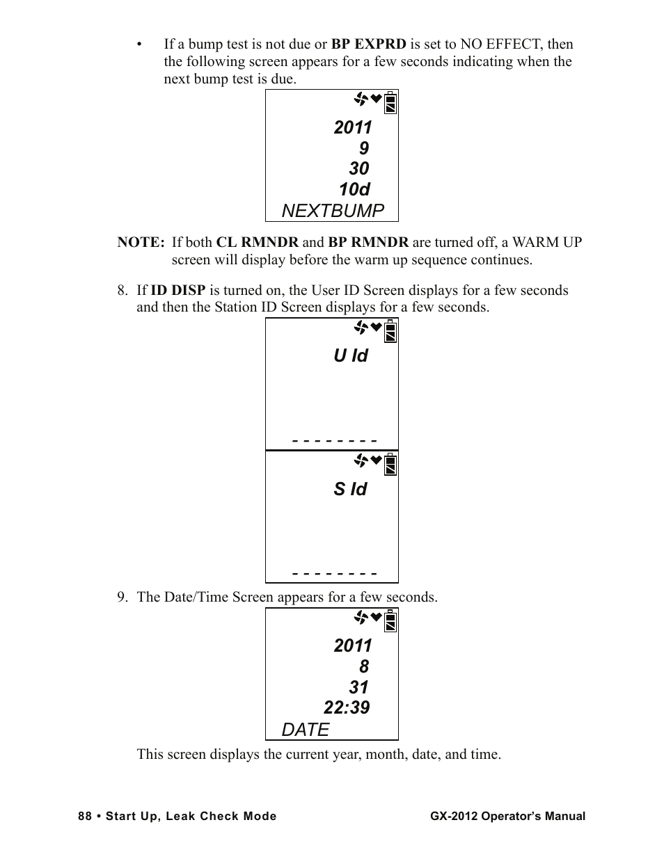 RKI Instruments GX-2012 Manual User Manual | Page 96 / 185