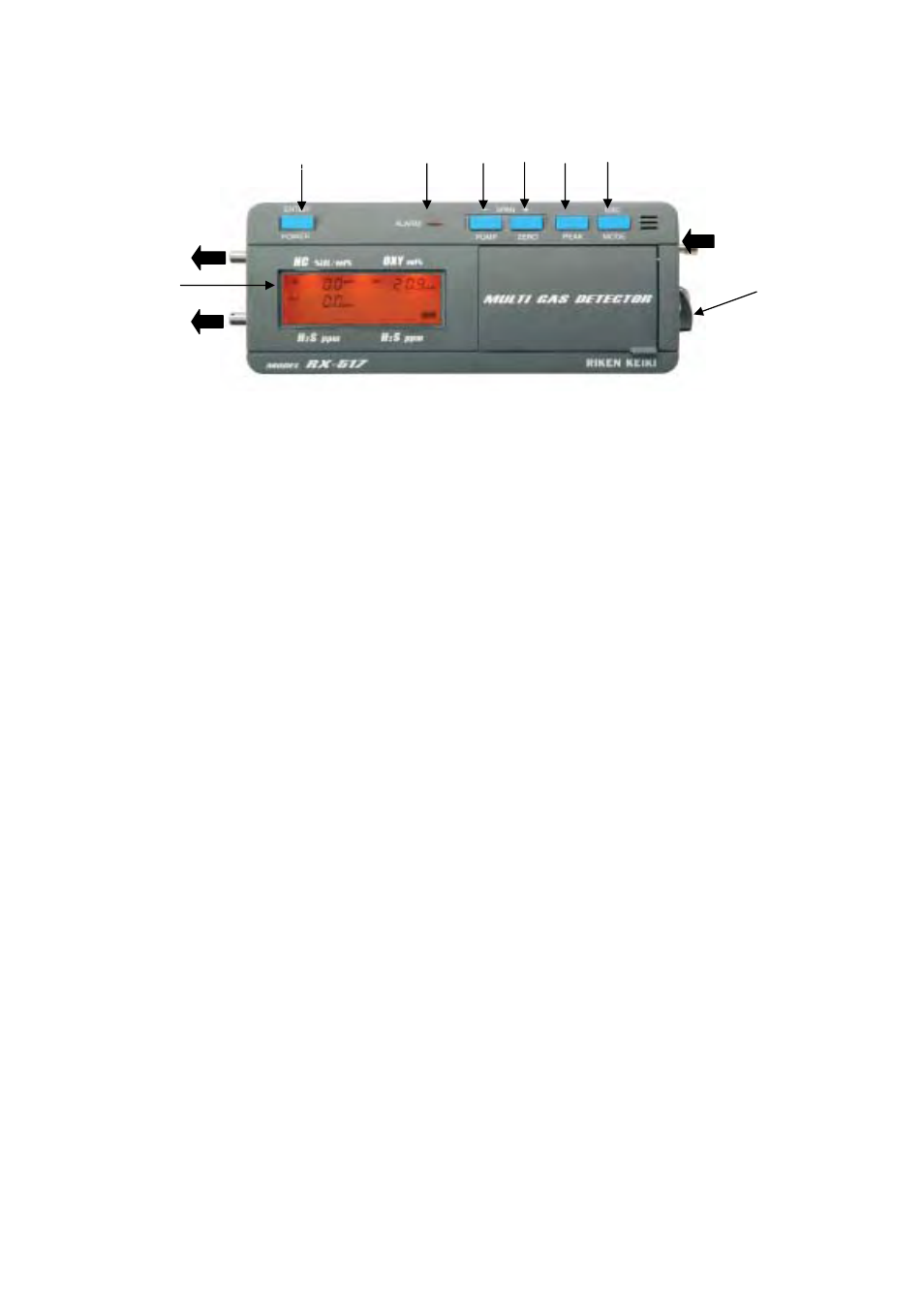 RKI Instruments RX-517 User Manual | Page 5 / 36