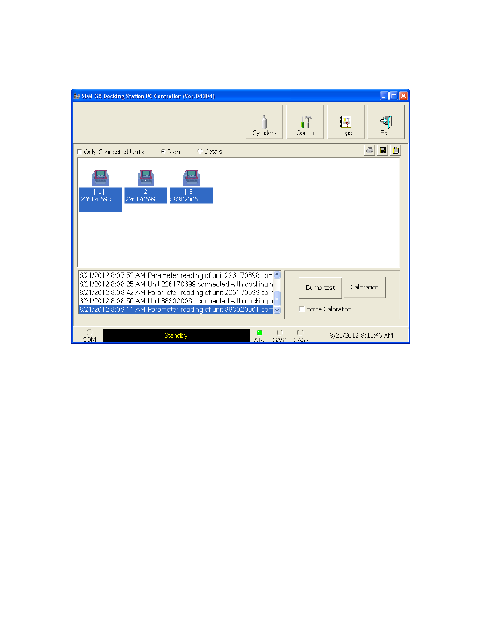 RKI Instruments SDM-2009 PC Controlled Configuration User Manual | Page 60 / 114