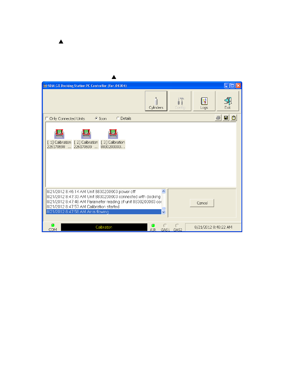 RKI Instruments SDM-2009 PC Controlled Configuration User Manual | Page 63 / 114