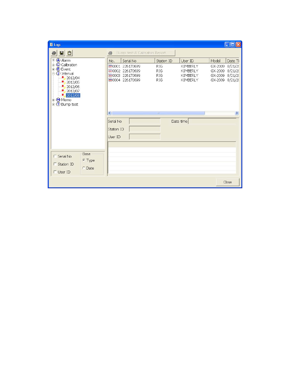 RKI Instruments SDM-2009 PC Controlled Configuration User Manual | Page 74 / 114