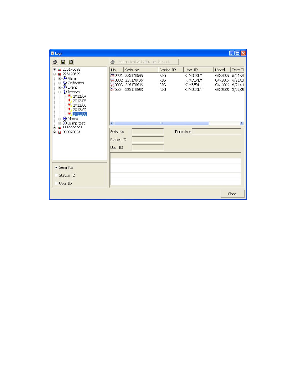 RKI Instruments SDM-2009 PC Controlled Configuration User Manual | Page 75 / 114