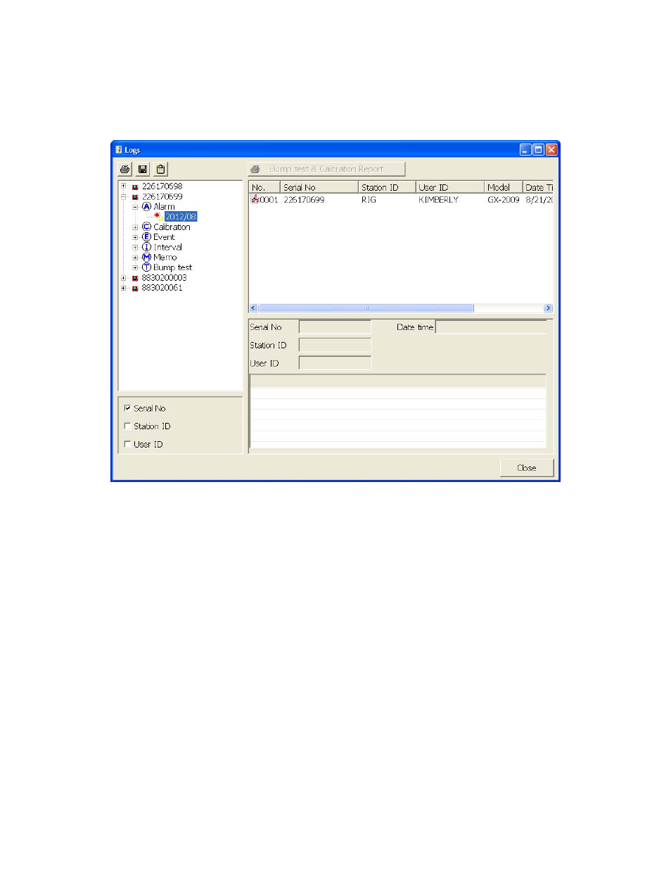 RKI Instruments SDM-2009 PC Controlled Configuration User Manual | Page 77 / 114