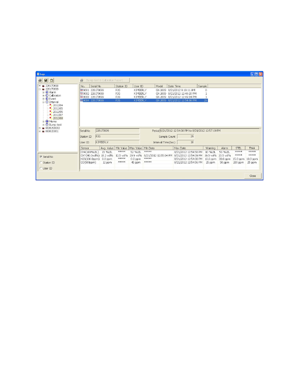 RKI Instruments SDM-2009 PC Controlled Configuration User Manual | Page 88 / 114