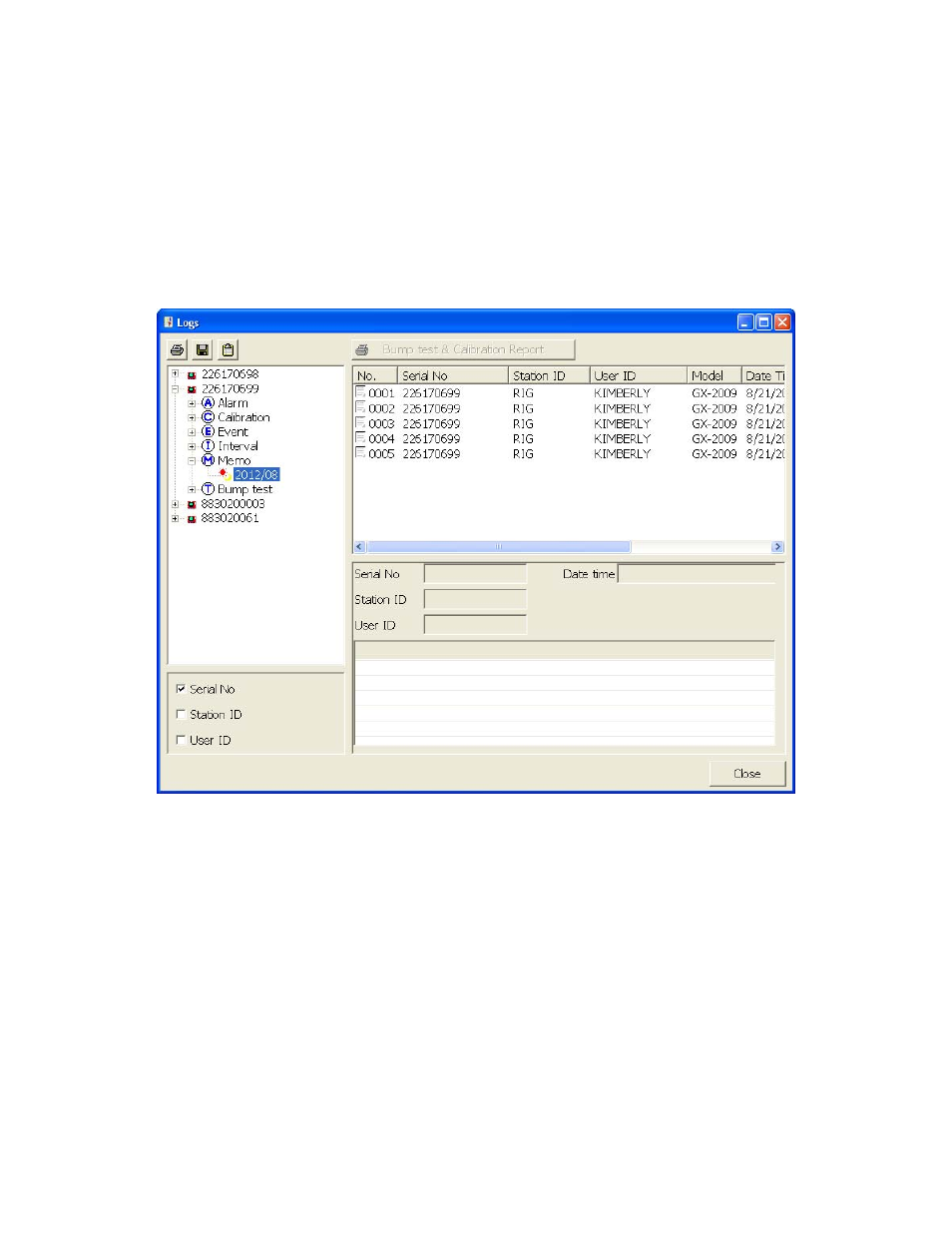 RKI Instruments SDM-2009 PC Controlled Configuration User Manual | Page 92 / 114
