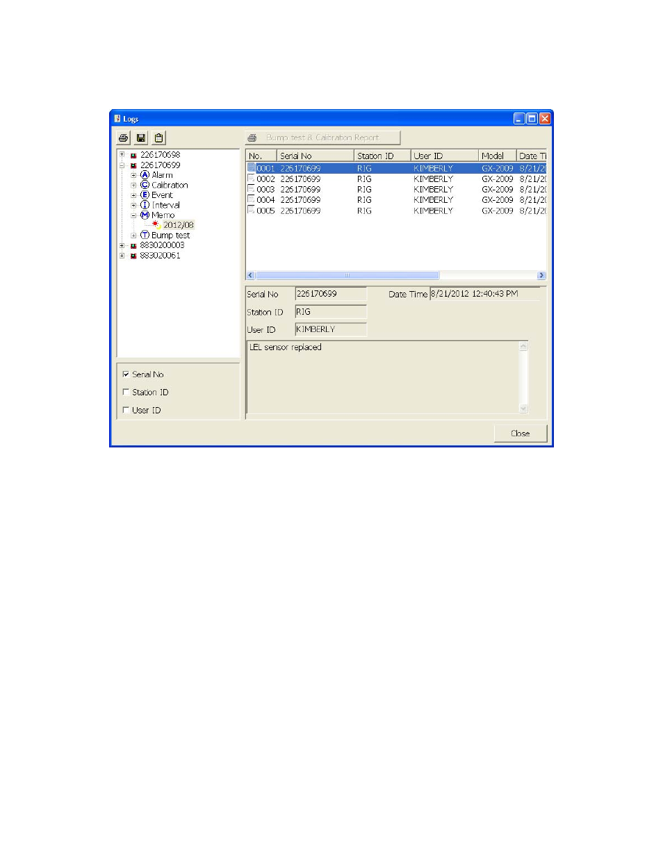 RKI Instruments SDM-2009 PC Controlled Configuration User Manual | Page 93 / 114