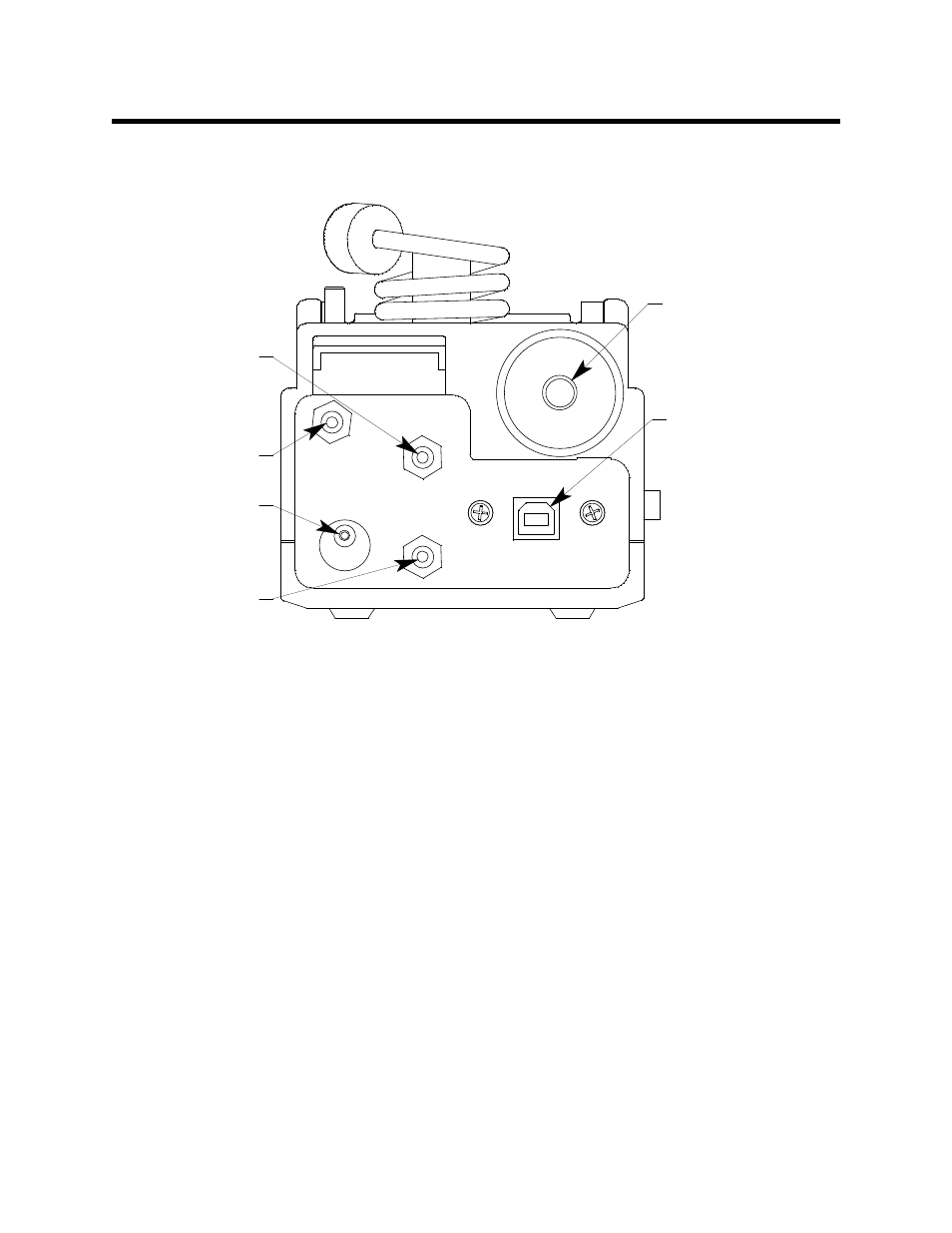 Back panel | RKI Instruments SDM-2012 Standalone Configuration User Manual | Page 15 / 112