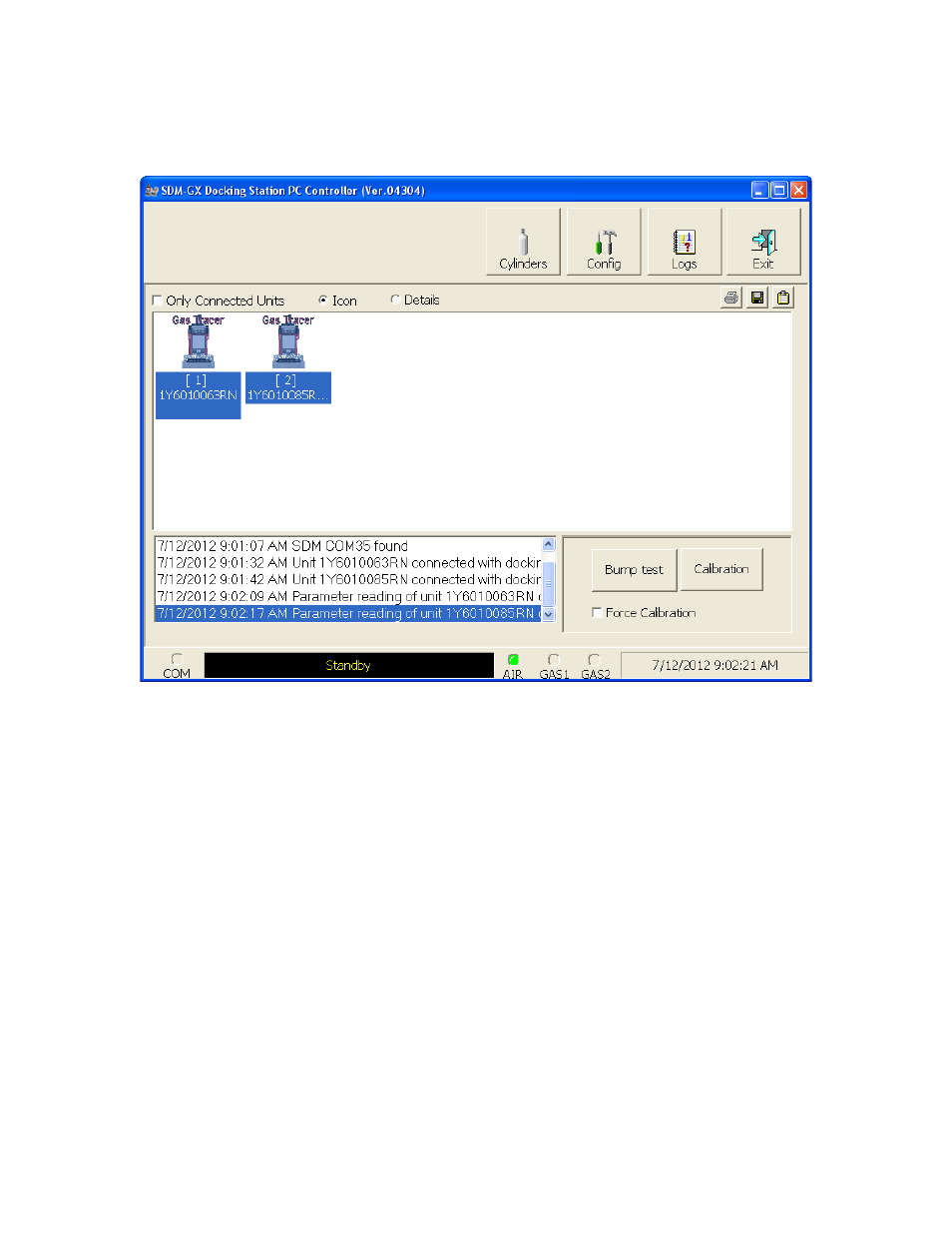 RKI Instruments SDM-2012 PC Controlled Configuration User Manual | Page 101 / 218