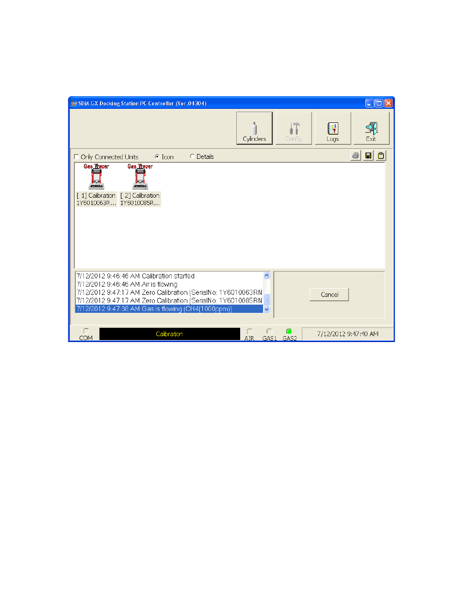 RKI Instruments SDM-2012 PC Controlled Configuration User Manual | Page 109 / 218