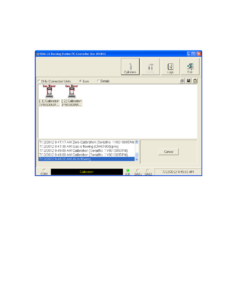 RKI Instruments SDM-2012 PC Controlled Configuration User Manual | Page 110 / 218