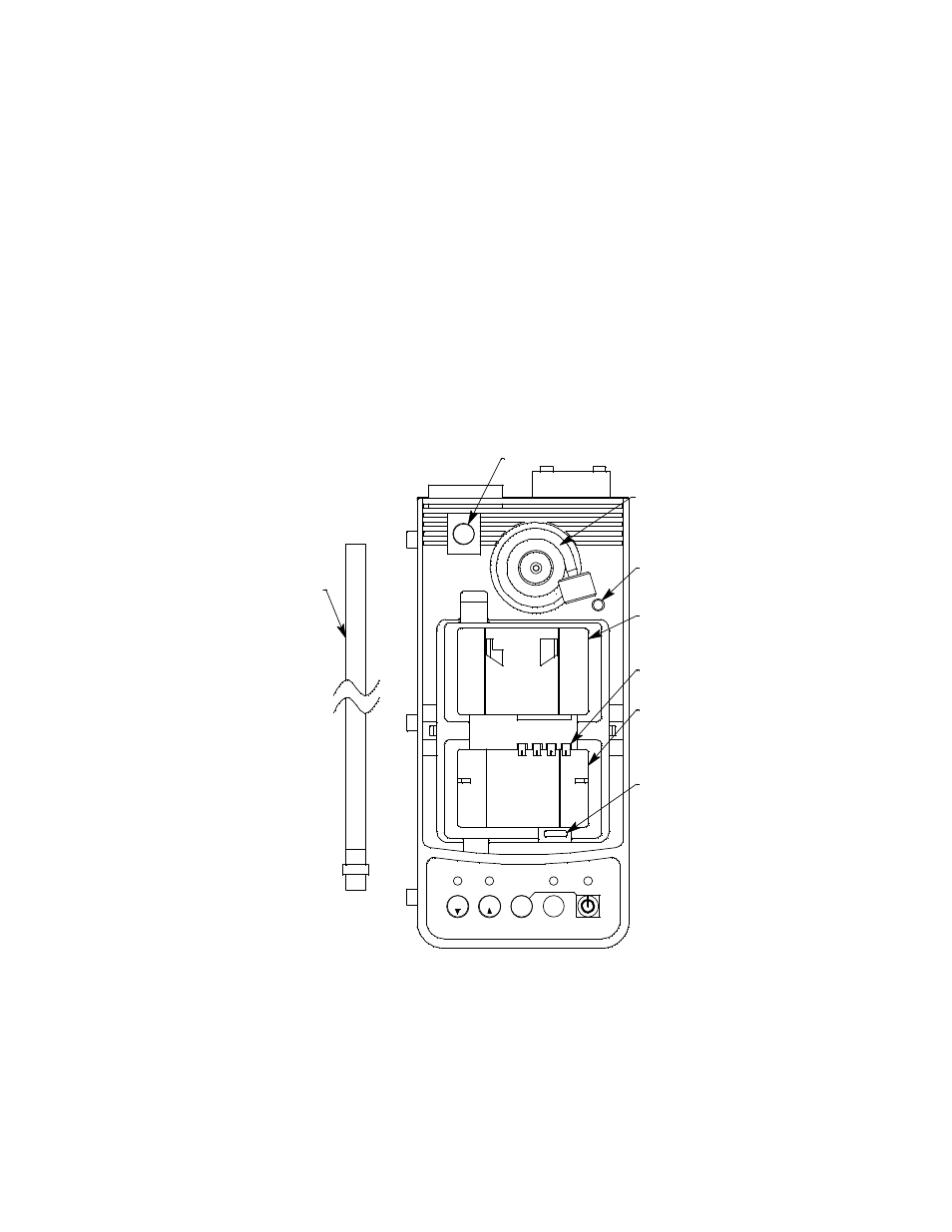 Instrument panel, Description • 8, Ir port exhaust line (must be installed by user) | RKI Instruments SDM-2012 PC Controlled Configuration User Manual | Page 13 / 218