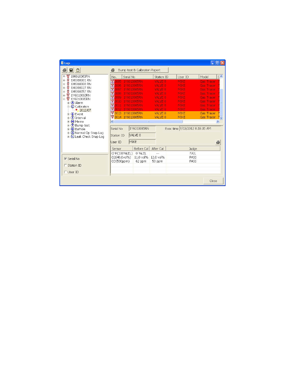 RKI Instruments SDM-2012 PC Controlled Configuration User Manual | Page 132 / 218