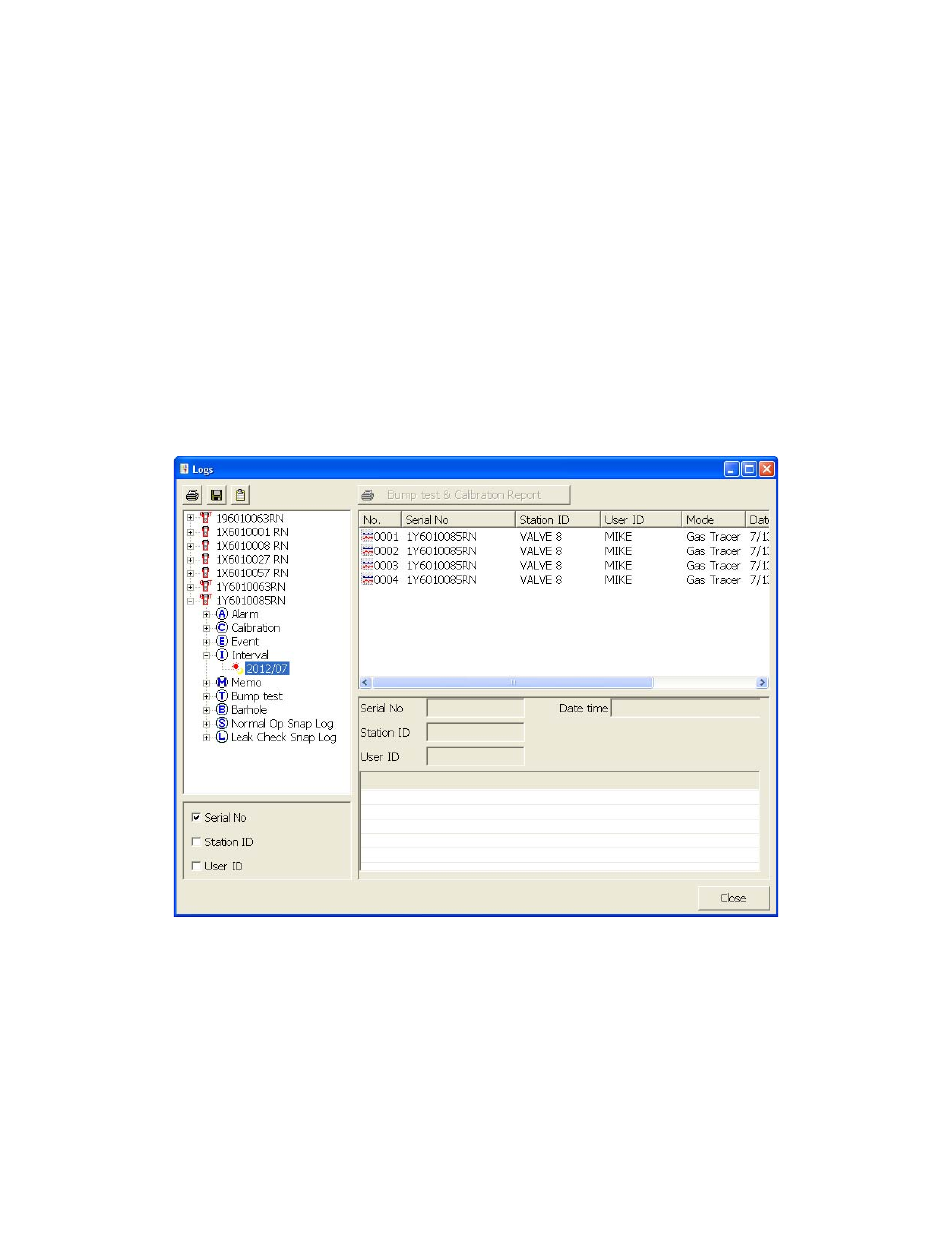 RKI Instruments SDM-2012 PC Controlled Configuration User Manual | Page 136 / 218