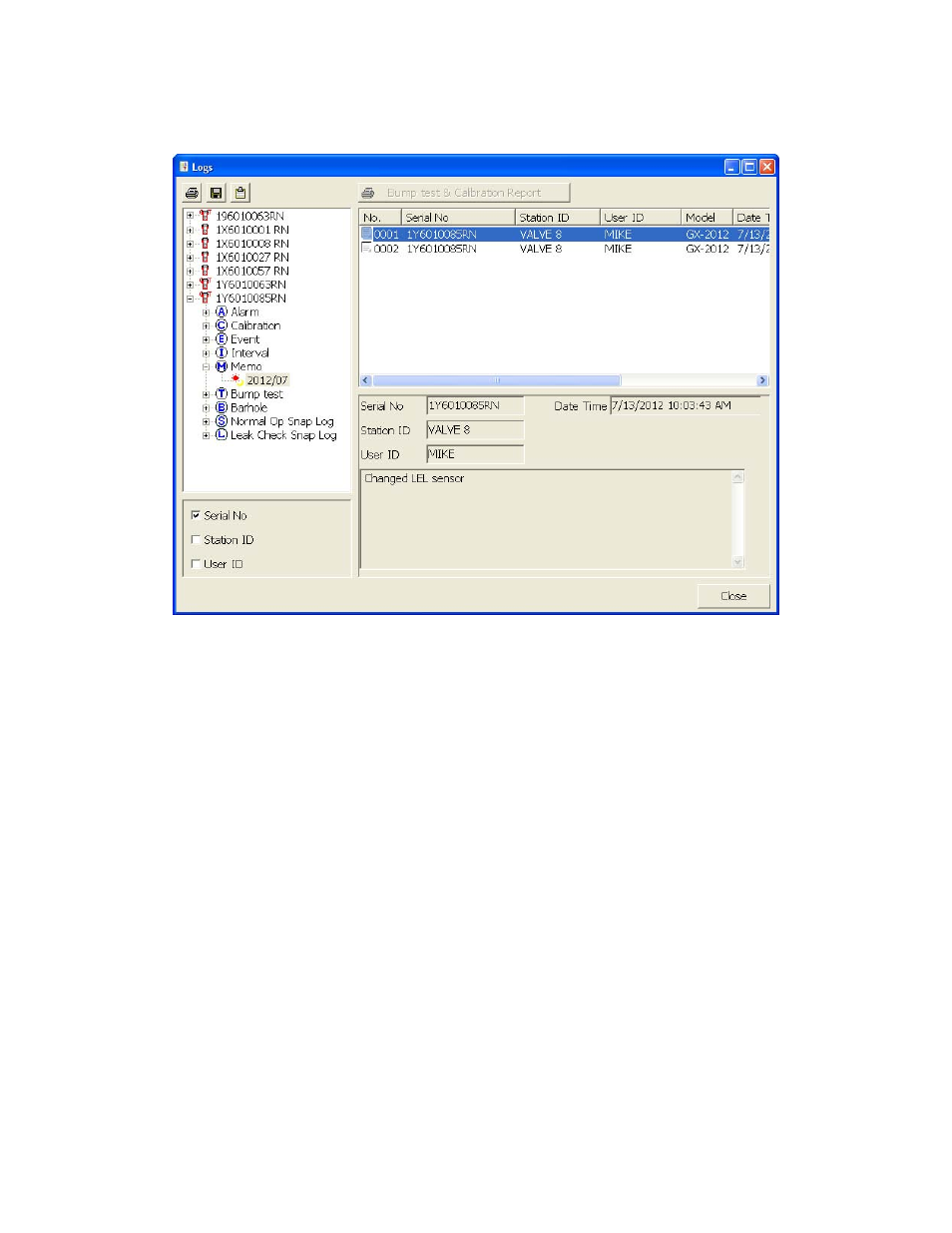 RKI Instruments SDM-2012 PC Controlled Configuration User Manual | Page 142 / 218