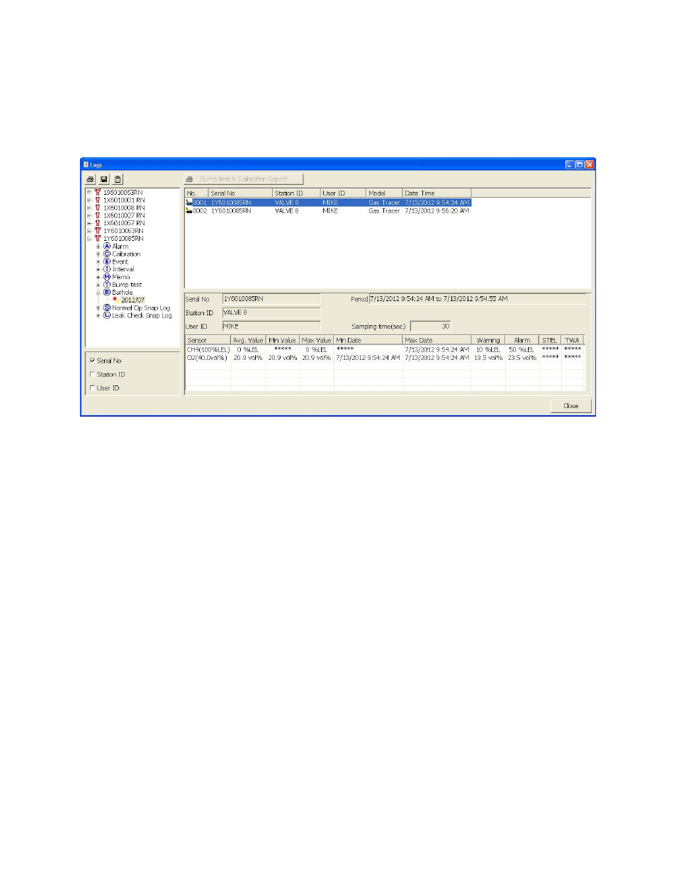 RKI Instruments SDM-2012 PC Controlled Configuration User Manual | Page 148 / 218