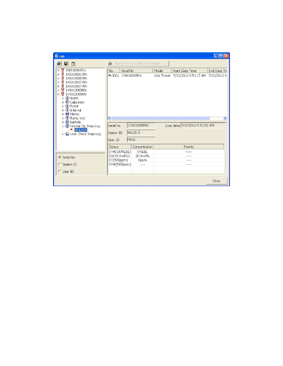 RKI Instruments SDM-2012 PC Controlled Configuration User Manual | Page 151 / 218