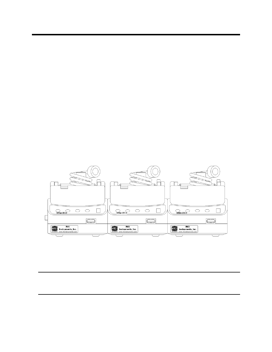 Hardware setup | RKI Instruments SDM-2012 PC Controlled Configuration User Manual | Page 18 / 218