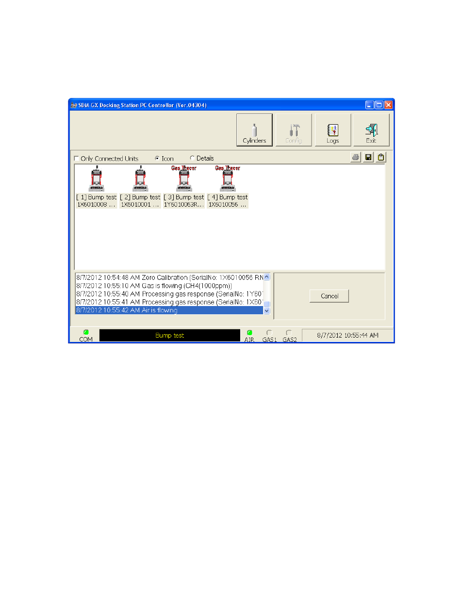 RKI Instruments SDM-2012 PC Controlled Configuration User Manual | Page 194 / 218