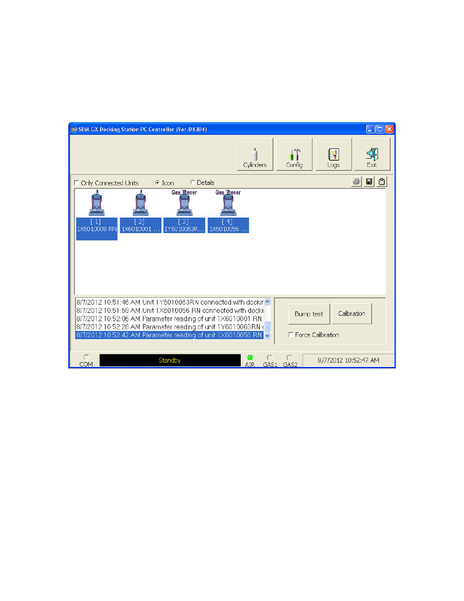 RKI Instruments SDM-2012 PC Controlled Configuration User Manual | Page 203 / 218