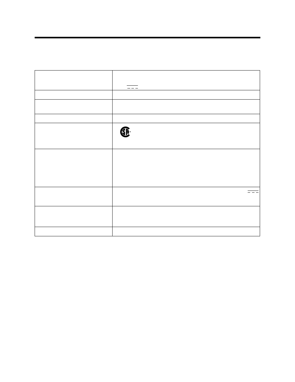 Specifications | RKI Instruments Beacon 110 User Manual | Page 6 / 46