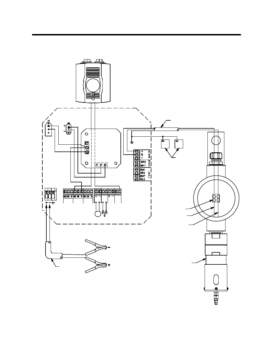 Wiring the beacon 110 rig monitor | RKI Instruments Beacon 110 Rig Monitor User Manual | Page 18 / 42