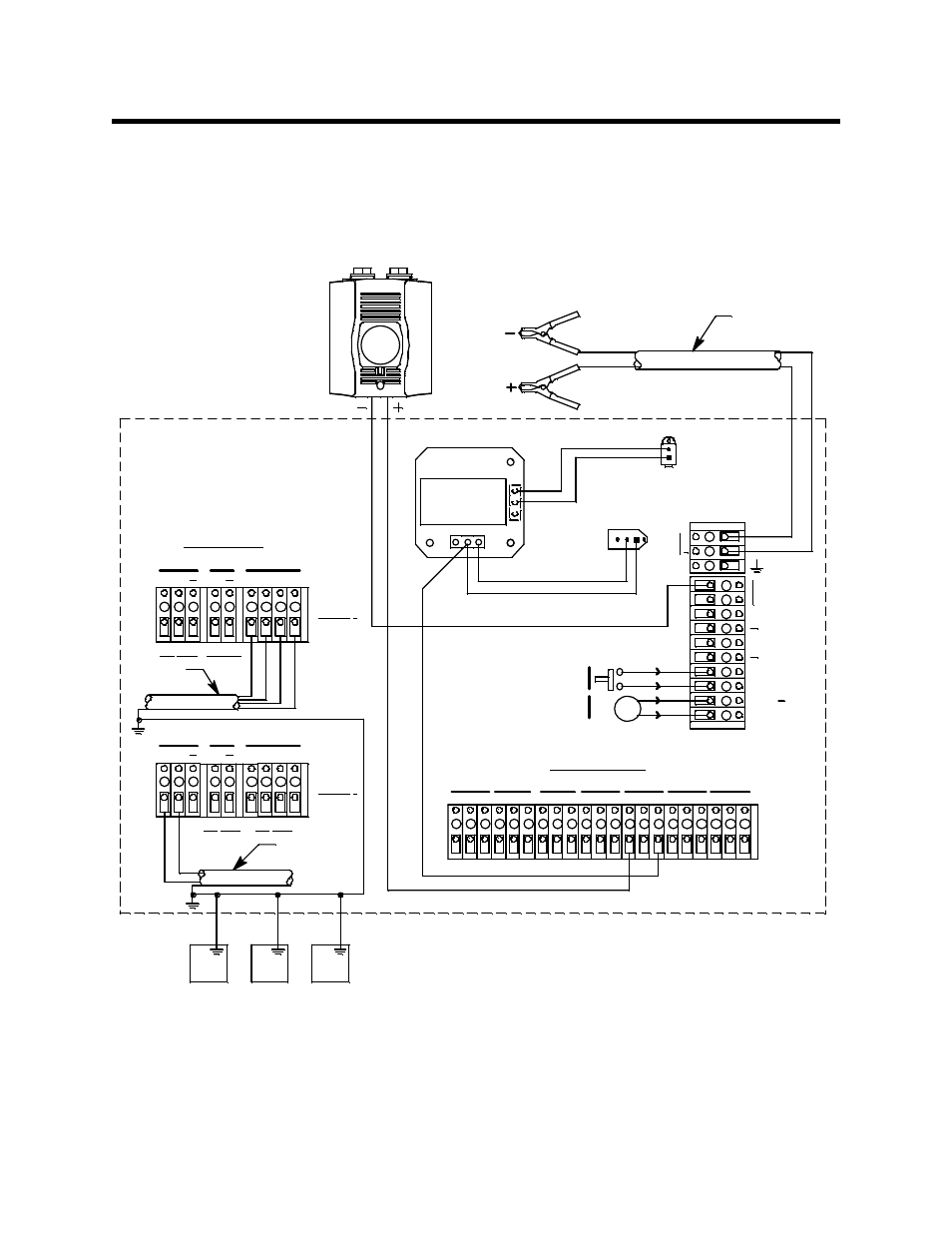 Wiring the beacon 200 rig monitor | RKI Instruments Beacon 200 Rig Monitor, LEL/H2S User Manual | Page 22 / 54