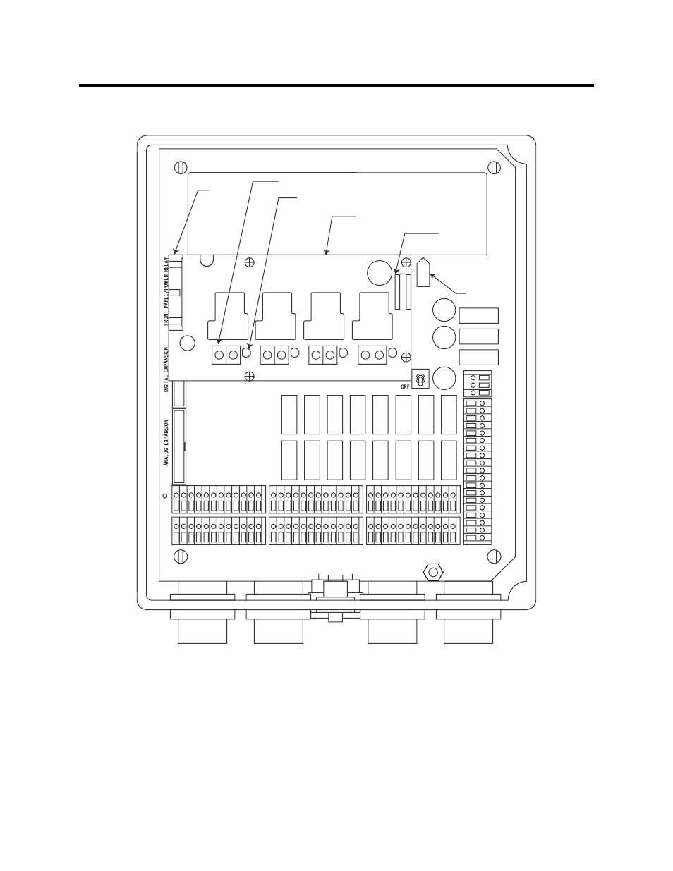 Heavy duty relay board | RKI Instruments Beacon 800 User Manual | Page 39 / 44