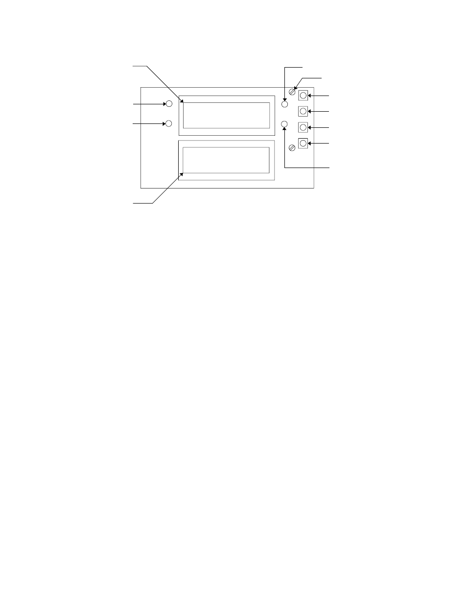 Status lights, Program buttons | RKI Instruments Beacon 800 User Manual | Page 8 / 44
