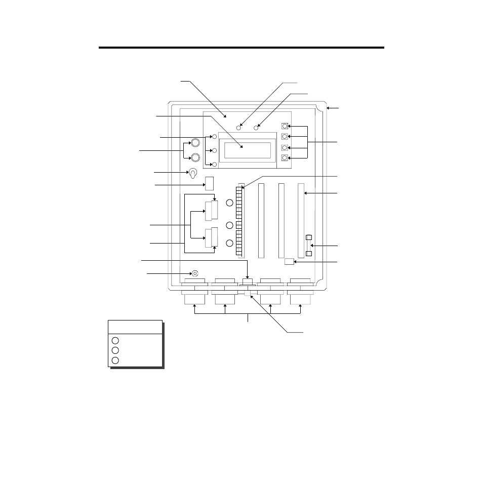 Internal description, Figure 2-1: pioneer gas monitor component location, Gd-k7d | Sample-draw | RKI Instruments Pioneer 4W User Manual | Page 8 / 128