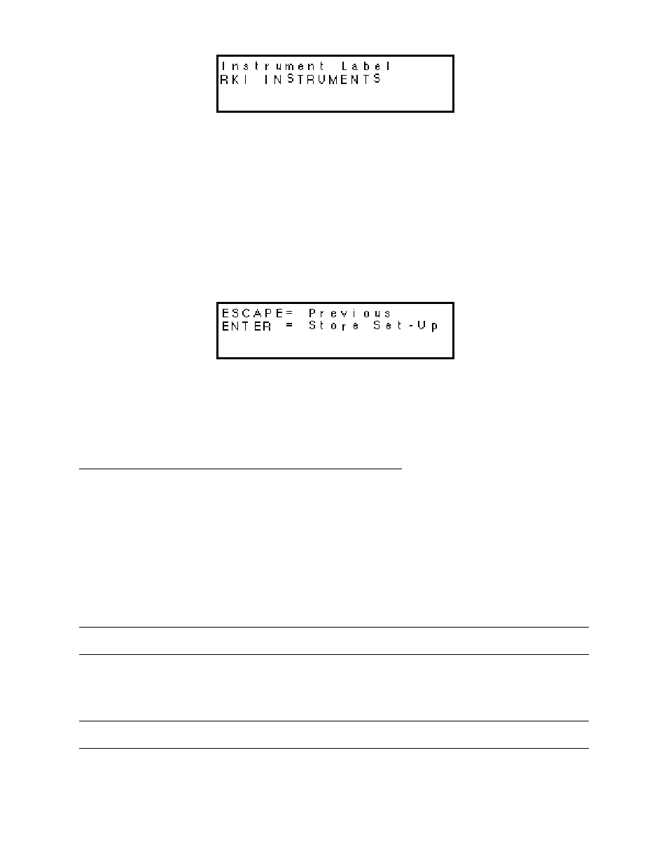 Display setpoints and readings program | RKI Instruments Pioneer 16R User Manual | Page 19 / 24