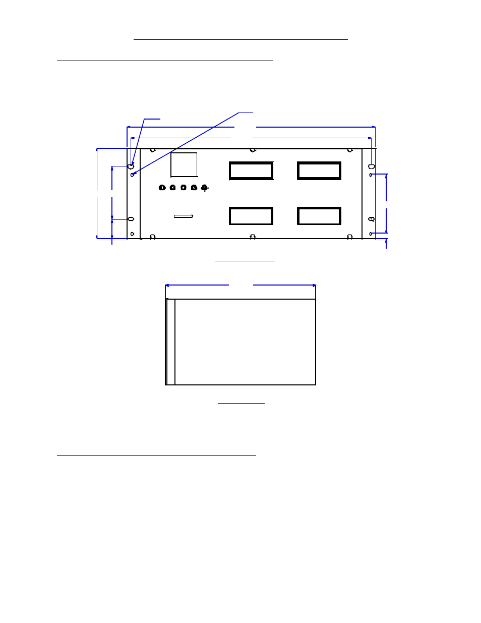 Chapter 2: installation and startup, Mounting the pioneer-16r gas monitor, Wiring the pioneer-16r gas monitor | Front view, Side view figure 2-1: outline & mounting | RKI Instruments Pioneer 16R User Manual | Page 6 / 24