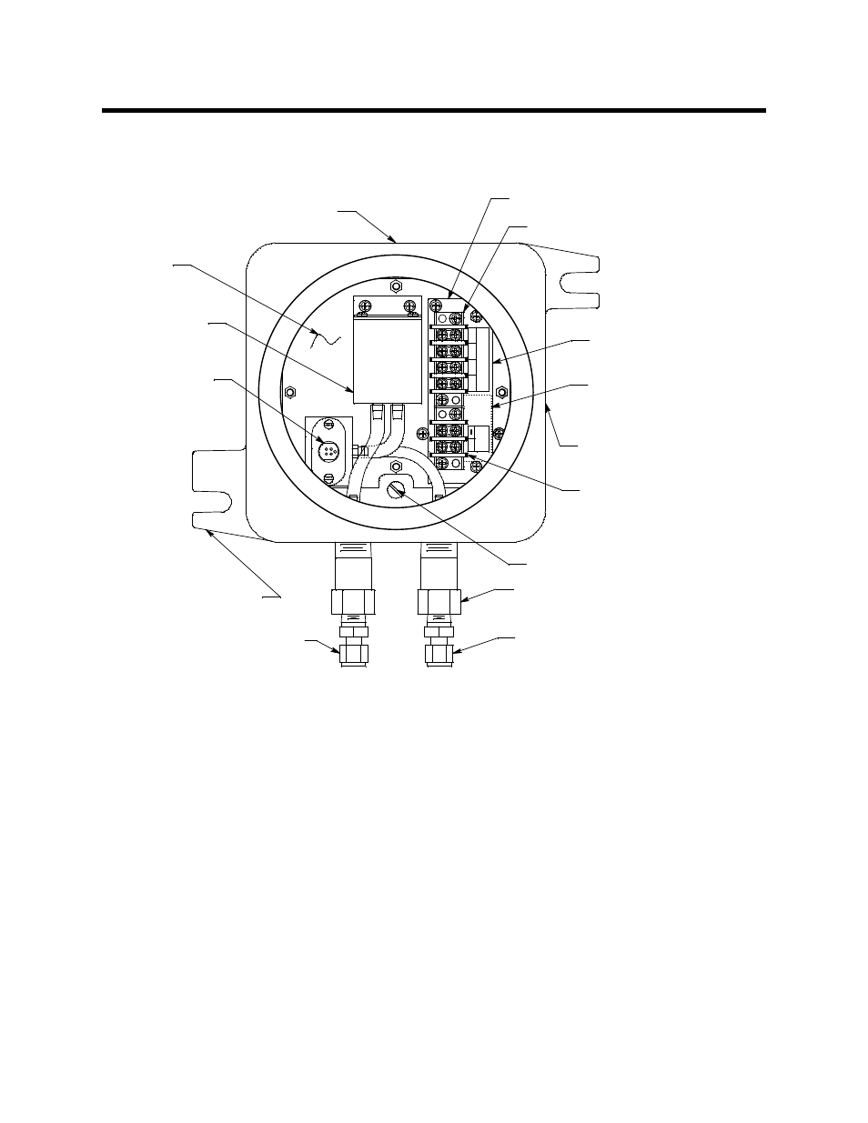 Description, Housing, Terminal plate | RKI Instruments 1017-03 User Manual | Page 6 / 15