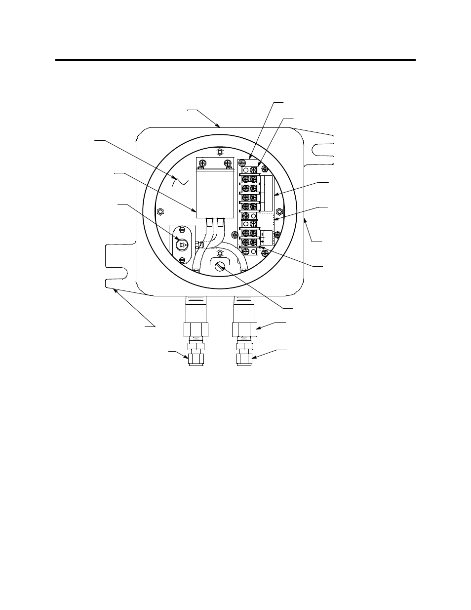Description, Housing, Terminal plate sens or terminal strip | RKI Instruments 1017-05 User Manual | Page 6 / 15