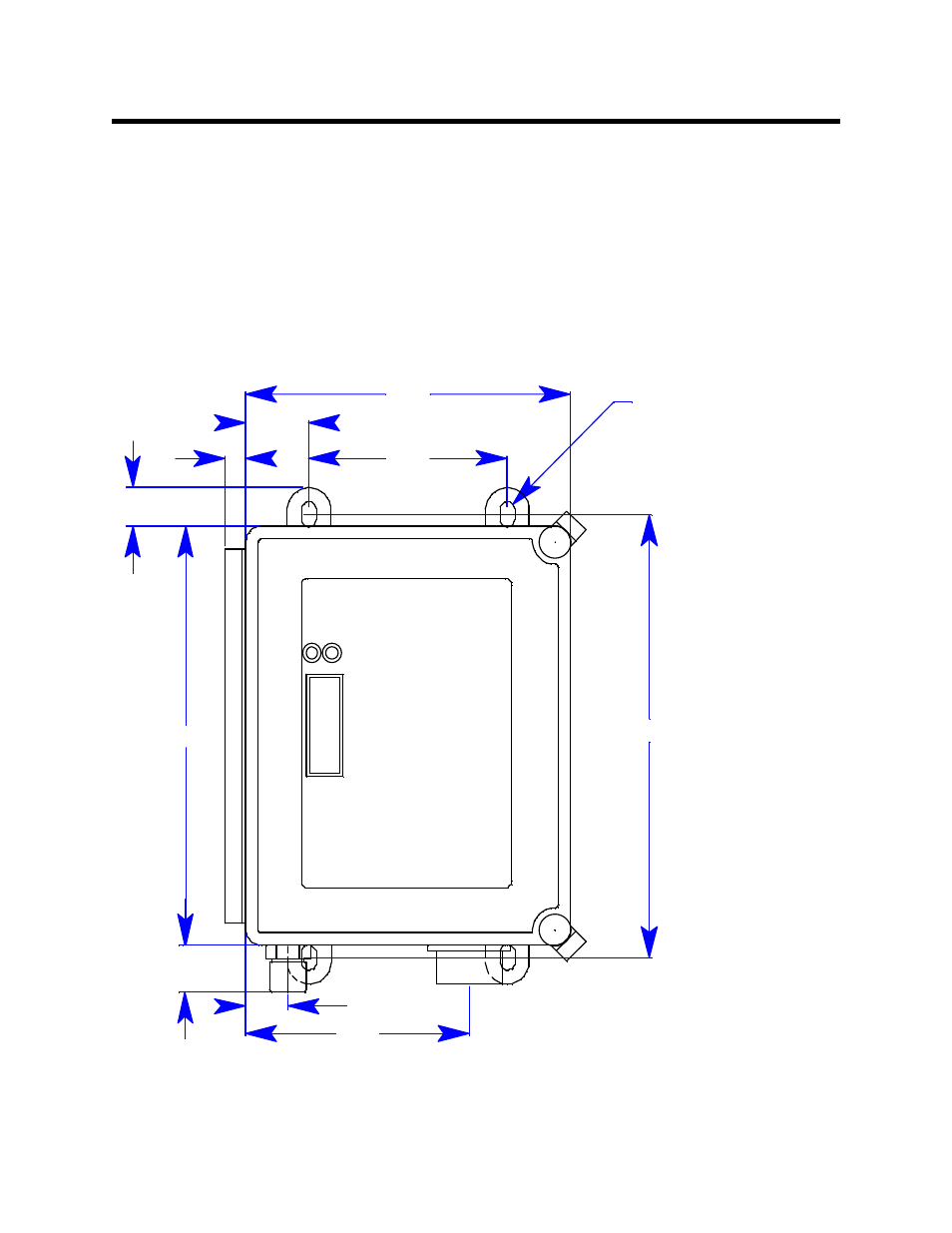 Installation, Mounting the sample-draw combustible gas detector | RKI Instruments 35-3001A-01 User Manual | Page 11 / 24