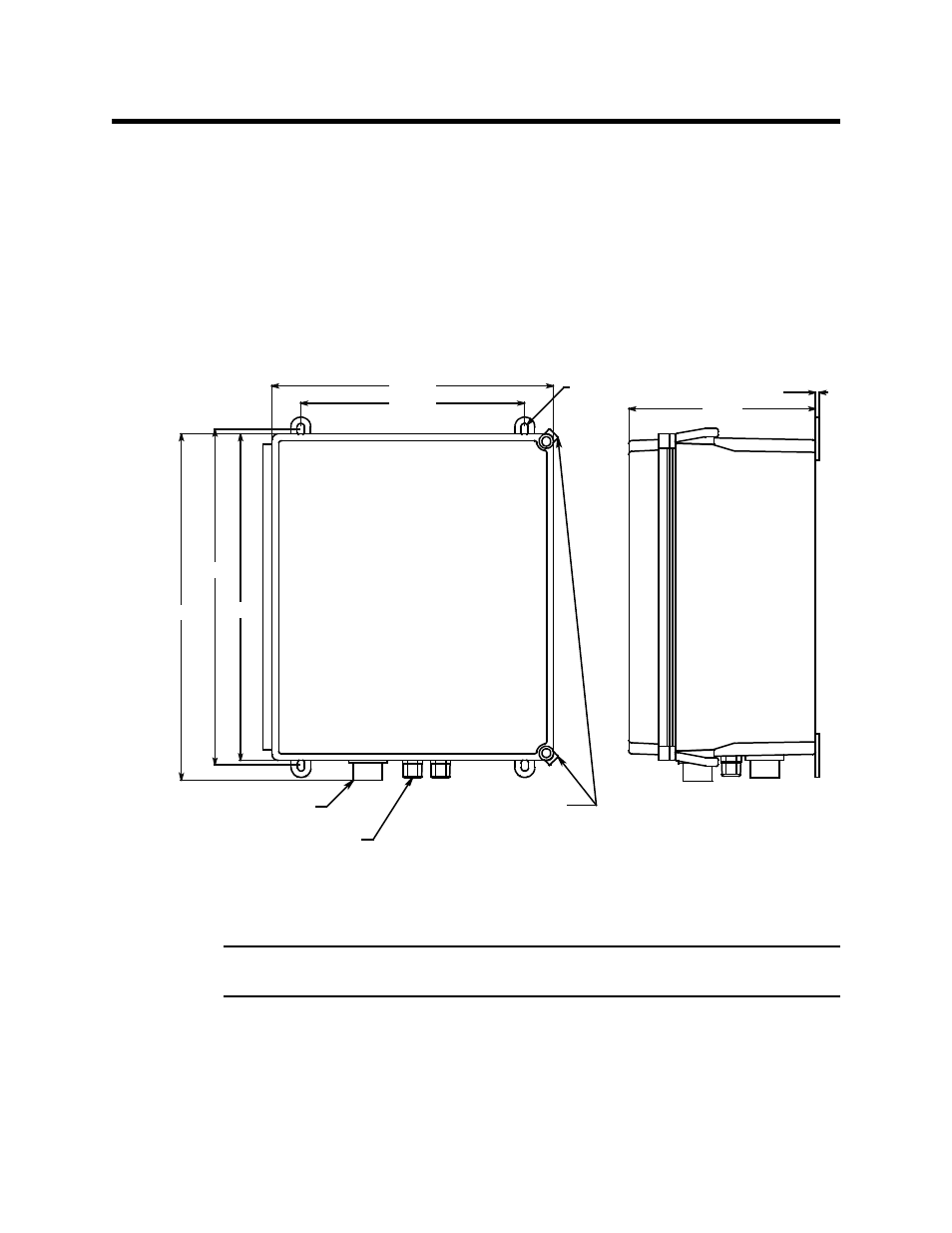 Installation, Mounting the sample draw detector | RKI Instruments 35-3010RK-07 User Manual | Page 12 / 27