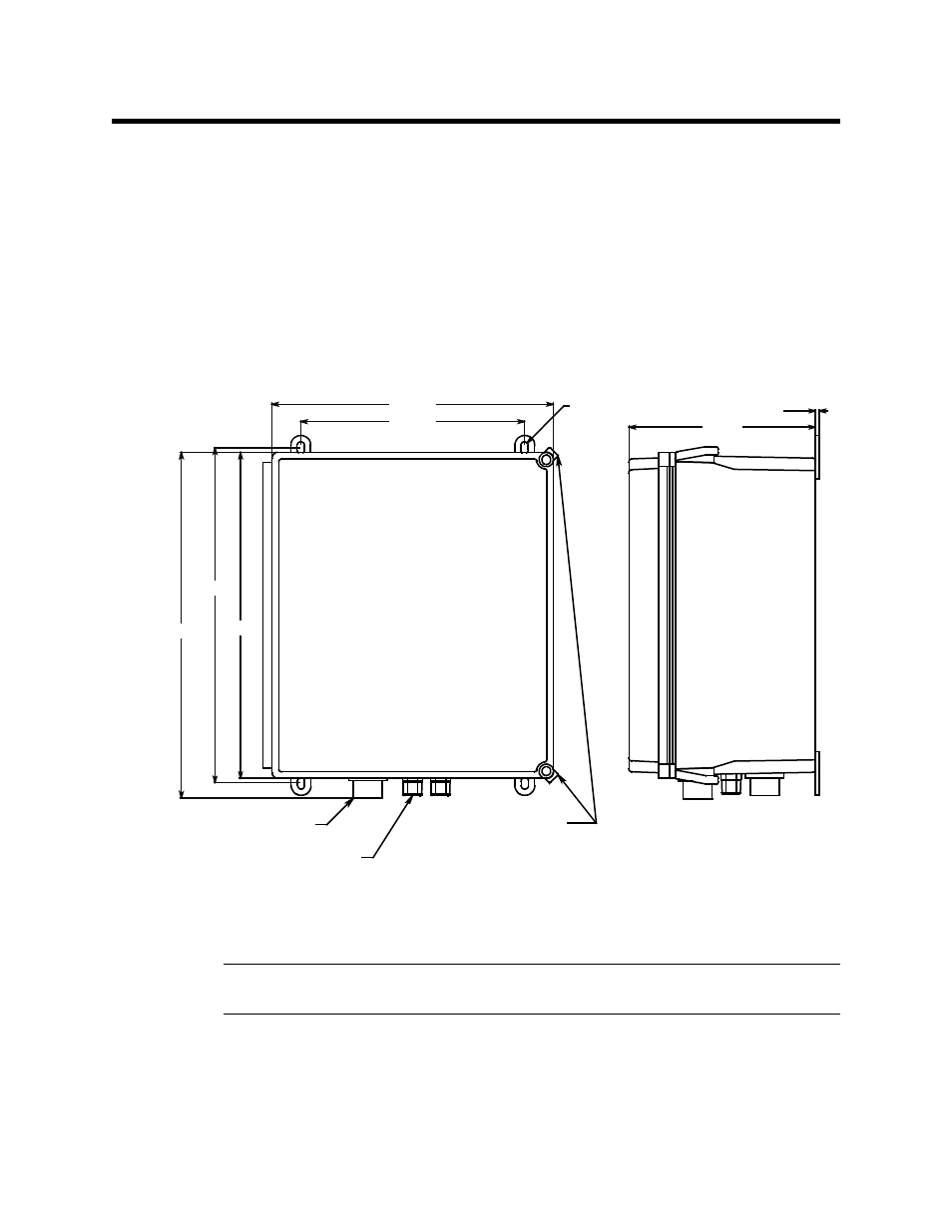 Installation, Mounting the sample-draw detector | RKI Instruments 35-3010RKA-07 User Manual | Page 13 / 27