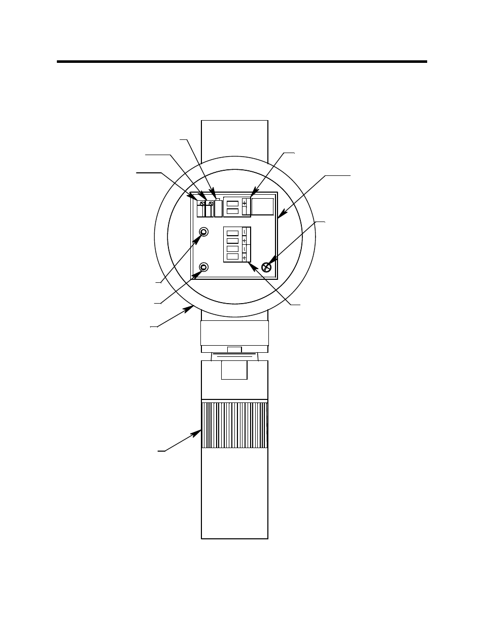 Description, Toxic detector, Figure 1: toxic transmitter component location | RKI Instruments 65-2340RK User Manual | Page 6 / 22