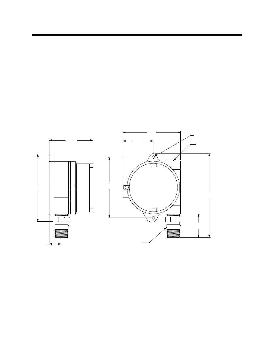 Installation, Mounting the combustible gas transmitter | RKI Instruments 65-2390RK User Manual | Page 8 / 19
