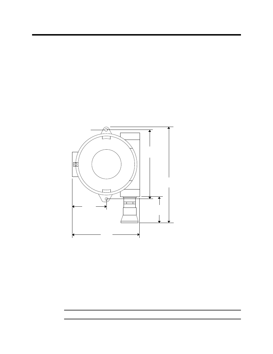 Installation, Mounting the combustible gas transmitter | RKI Instruments 65-2400RK User Manual | Page 9 / 20