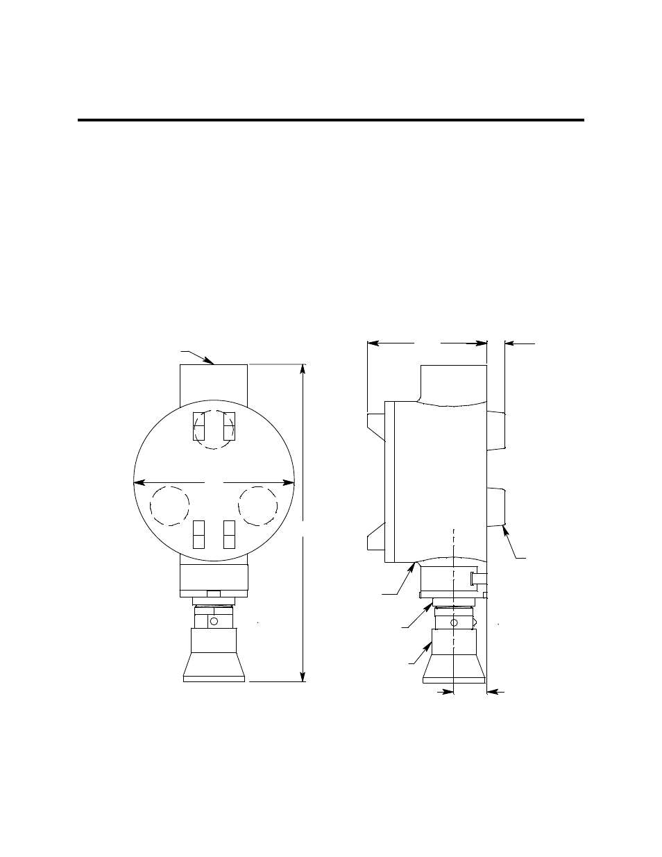 Installation, Mounting the combustible gas transmitter | RKI Instruments 65-2405RK User Manual | Page 8 / 19