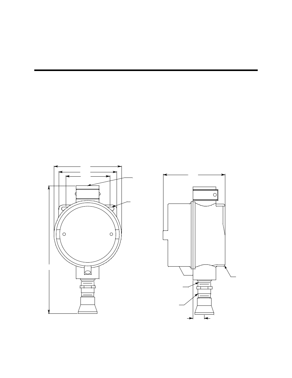 Installation, Mounting the combustible gas transmitter | RKI Instruments 65-2405RKSS User Manual | Page 8 / 19
