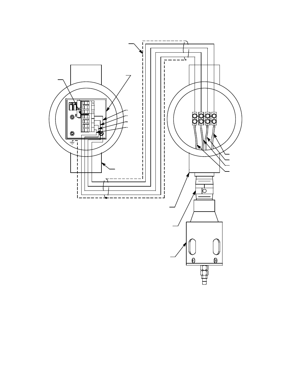 Figure 3: wiring the detector to the amplifier | RKI Instruments 65-2405RK-04 User Manual | Page 11 / 23