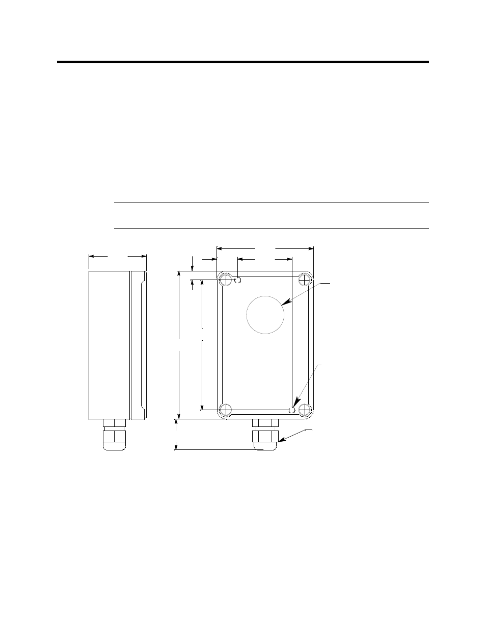 Installation, Mounting the h, S transmitter | RKI Instruments 65-2424RK User Manual | Page 8 / 17