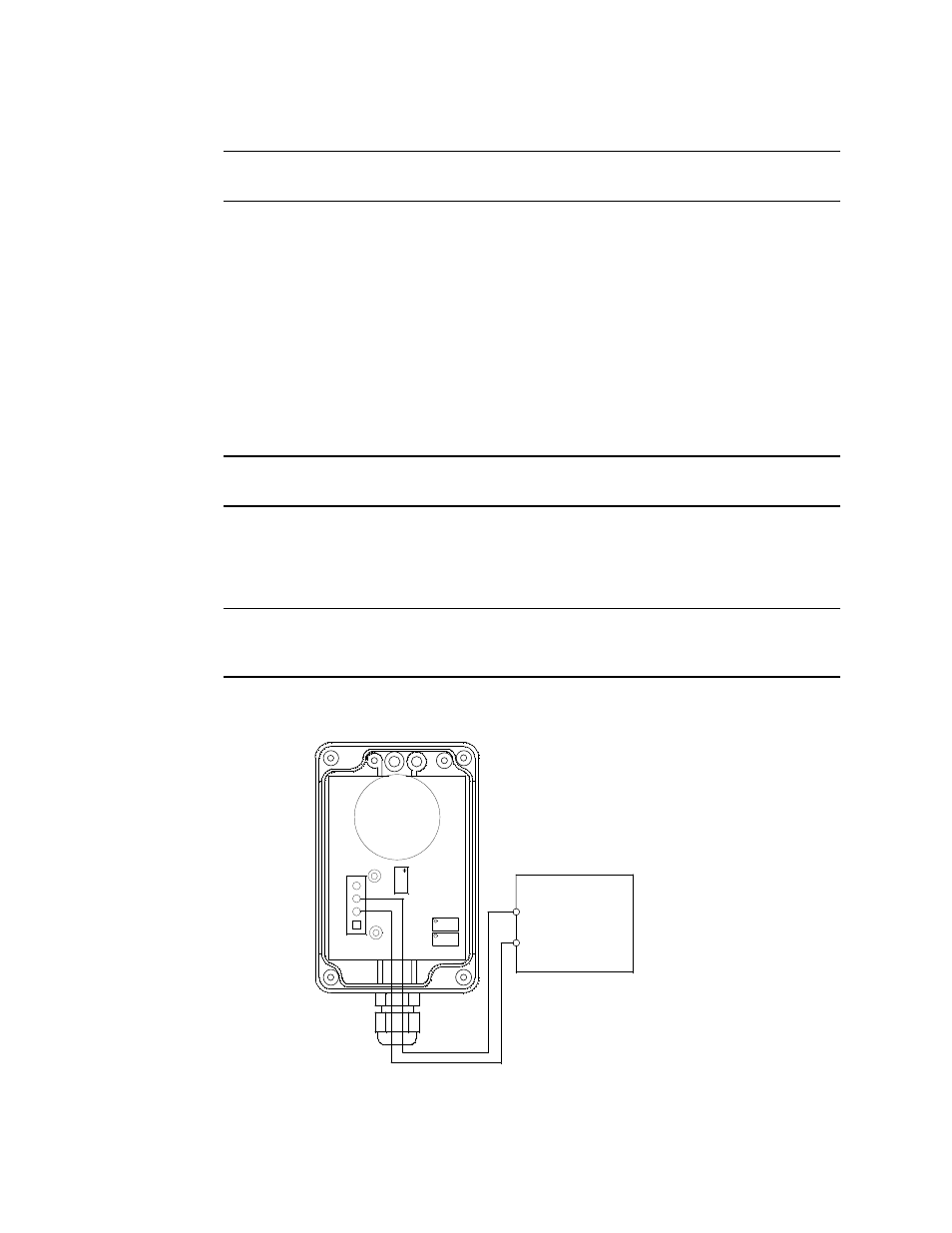 Wiring the h, S transmitter to a controller | RKI Instruments 65-2424RK User Manual | Page 9 / 17