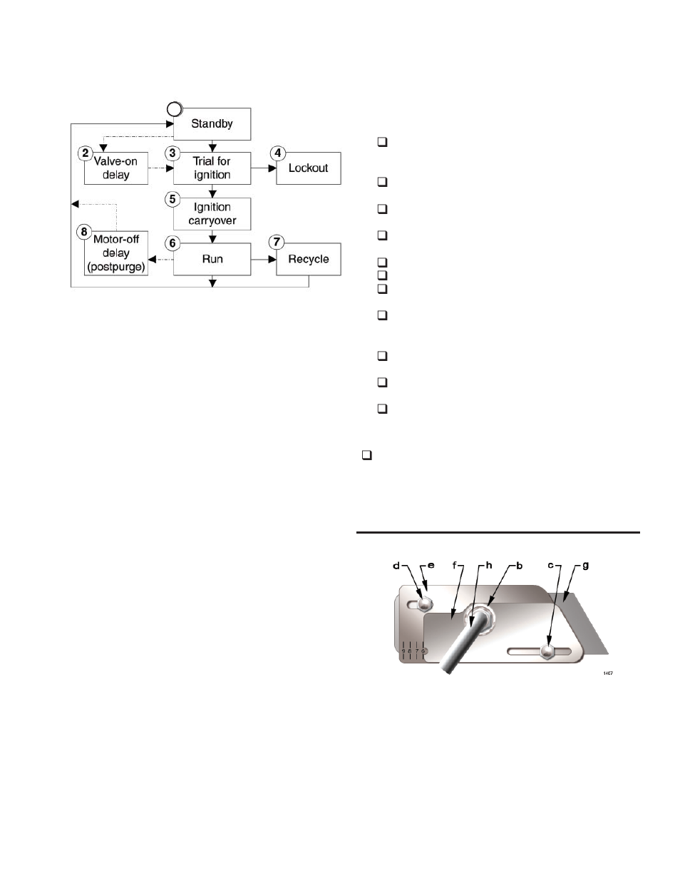 Prepare the burner for start-up, Sequence of operation (typical) | Beckett CF1000 User Manual | Page 13 / 20