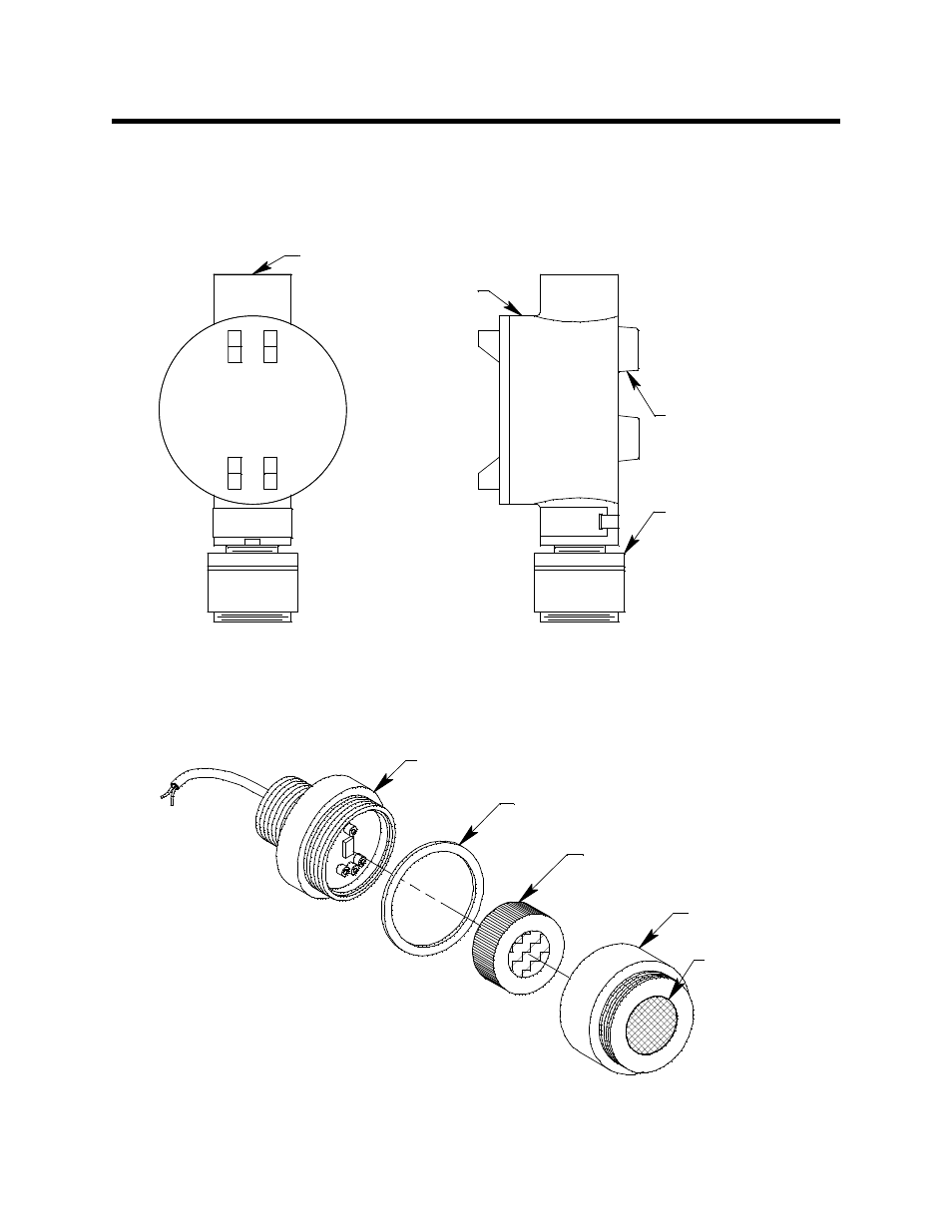 Description, 2495rk h, S detector | RKI Instruments 65-2498RK User Manual | Page 5 / 16