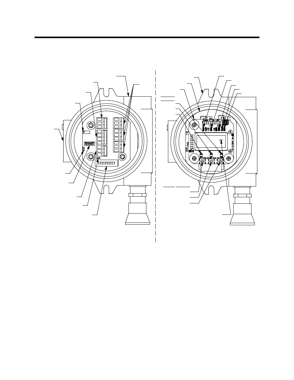 Internal description, Terminal pcb, M2a transmitter operator’s manual 10 | RKI Instruments M2A User Manual | Page 15 / 75